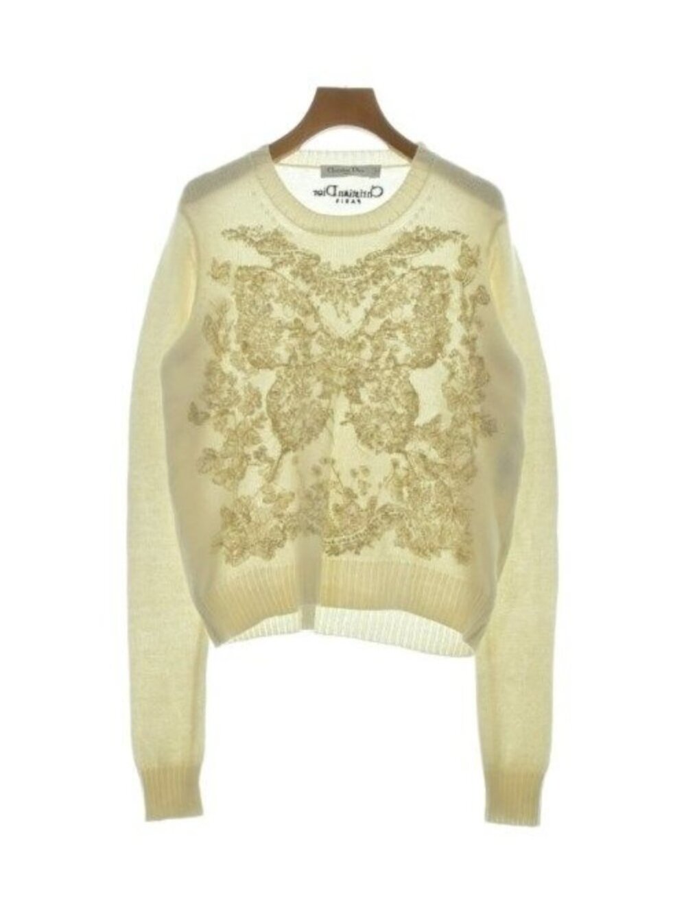 Dior Knit Sweater Ivory